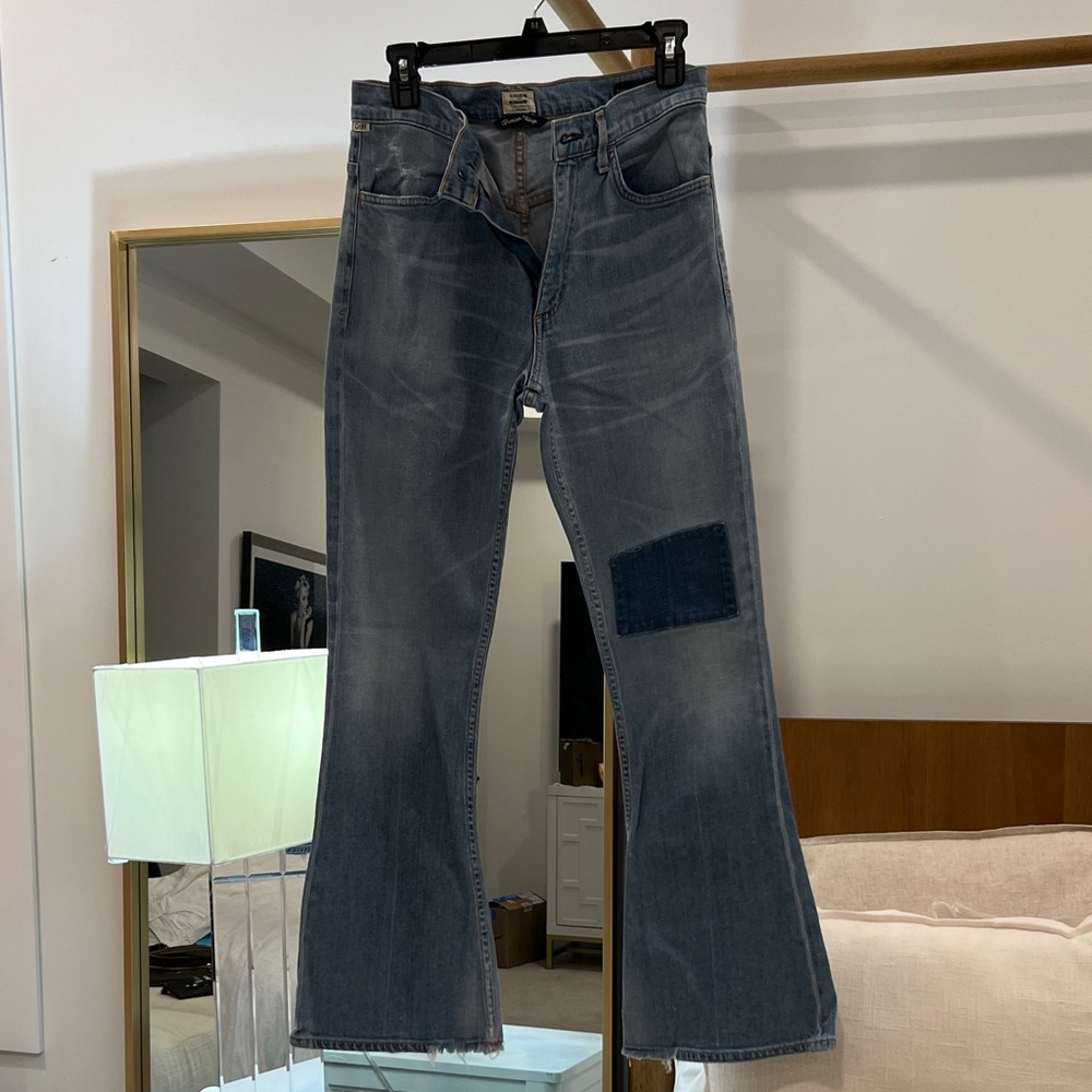 Citizens Of Humanity  Flare Jeans with Patch